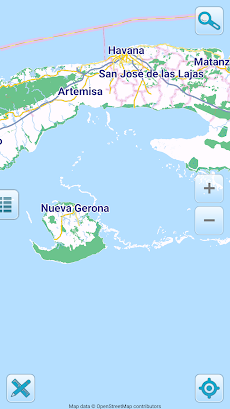 Map of Cuba offlineのおすすめ画像1
