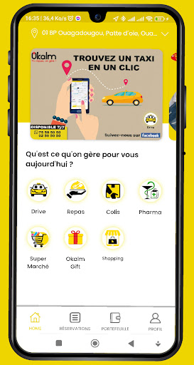 Okalm screenshot