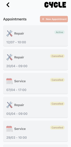 CYCLE Subscription Screen 3