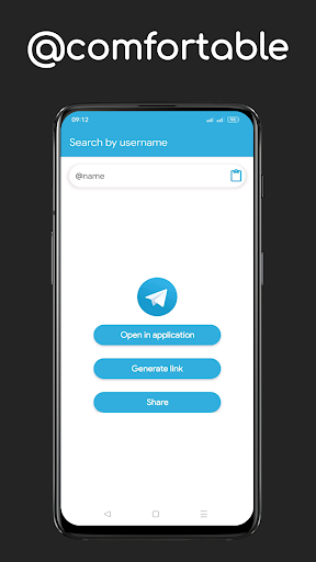 Android application Search username screenshort