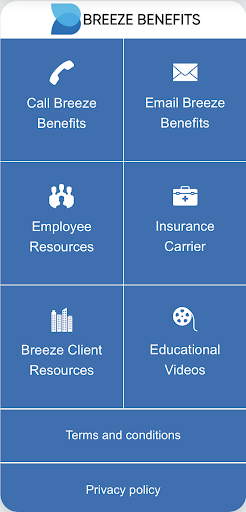 Android application Breeze Benefits Group Inc. screenshort