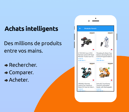 Aperçu de l'application