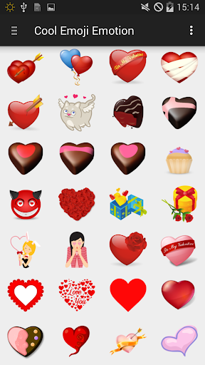 Android application Emoji Smiley screenshort