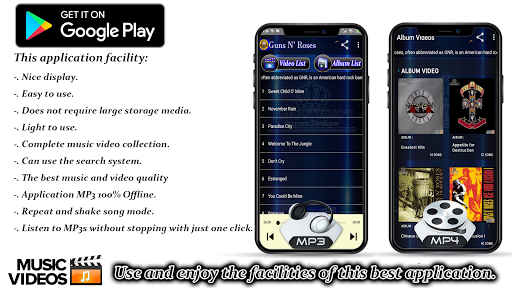 GUNS N ROSES -Offline MP3  Video Album Collection