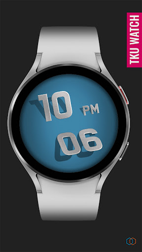 Tku S001 Digital Watch Face screenshot 14