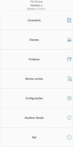 Android application PSi Mobile screenshort