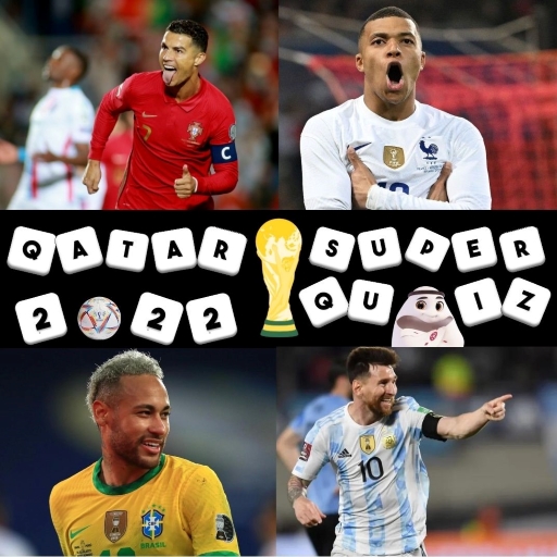 Qatar 2022: Super Stars Quiz logo