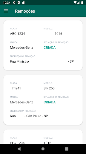 Android application Winch screenshort