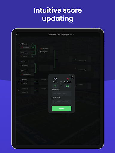 Screenshot of Tourney - Tournament Maker App