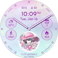 Cute Animals Watch Face