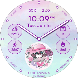 Icon image Cute Animals Watch Face