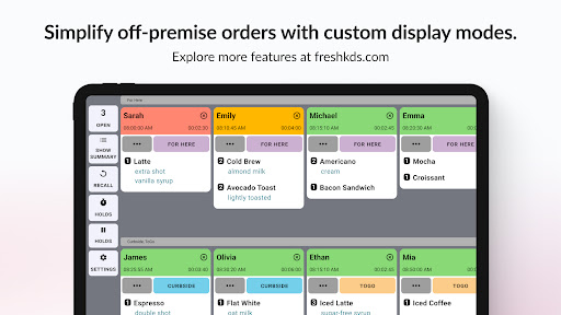 Fresh KDS - Kitchen Display Screen 3
