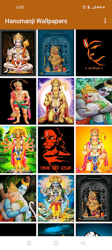 Android application Hanumanji Wallpapers HD screenshort