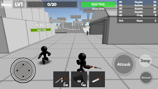 Stickman Gun Battle Simulator - Apps on Google Play