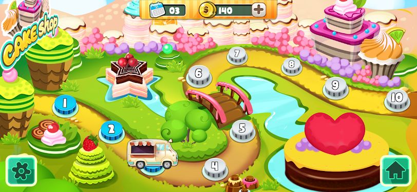 #2. Cake shop store (Android) By: TrueVision