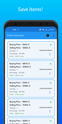 Profit or Loss Calculator Screen 3