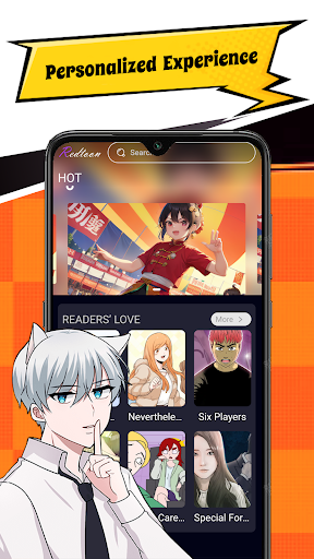 Android application Redtoon screenshort