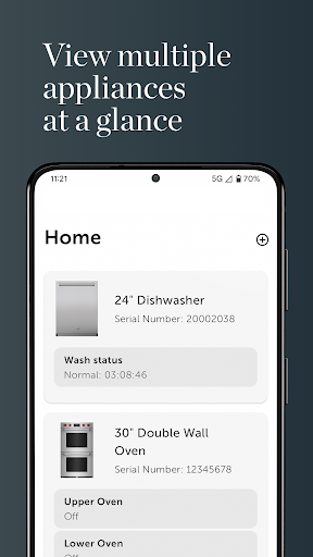 Android application Sub-Zero Group Owner's App screenshort