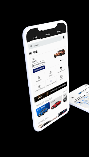 Android application Lexus Reach screenshort