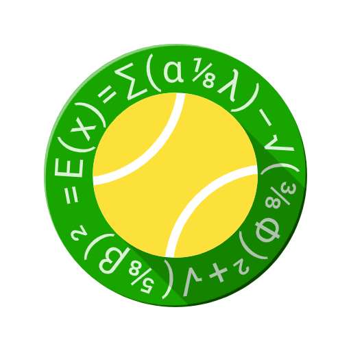 Tennis Math: score & stats  Icon