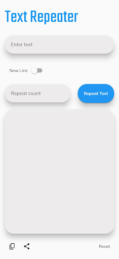 Text Repeater -Repeat messages Screen 2