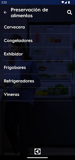 Electrolux - Cat. de Productos Screenshot 2 - AppWisp.com