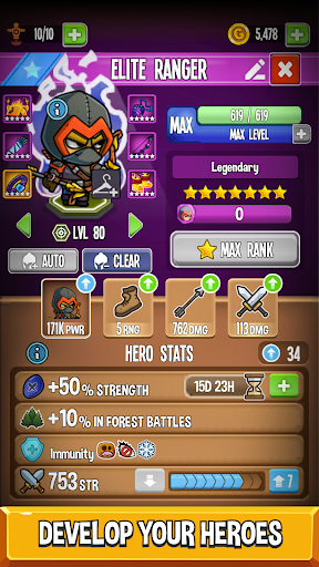 Five Heroes: The King's War - Role Playing - games