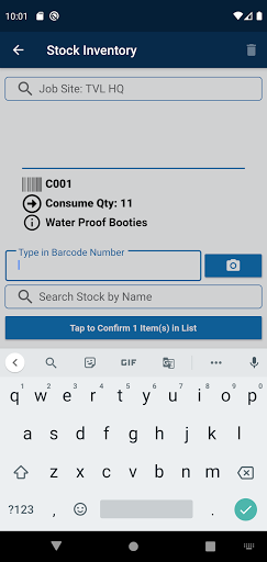 WiseTrack® Mobile Screen 3