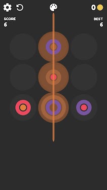 #2. Ringz - colored rings puzzle (Android) By: YoumPlay