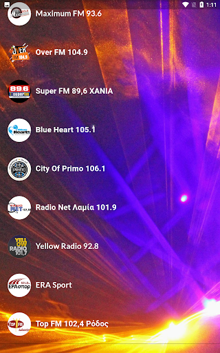 Greek Sports Radios Screen 2