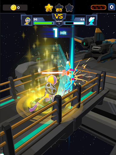 Screenshot of Supreme Saberman: Stickman