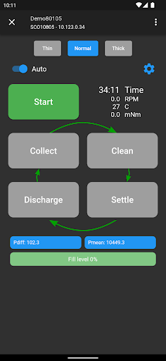 Android application SurfCleaner screenshort