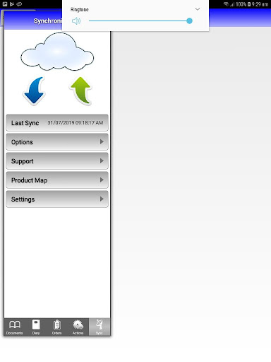 Android application MerchAtWork screenshort
