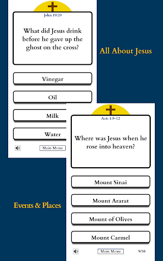 Quiz of the Christian Bible ( Screen 2