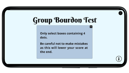 Group Bourdon Test