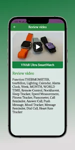 VWAR Ultra SmartWatch Guide