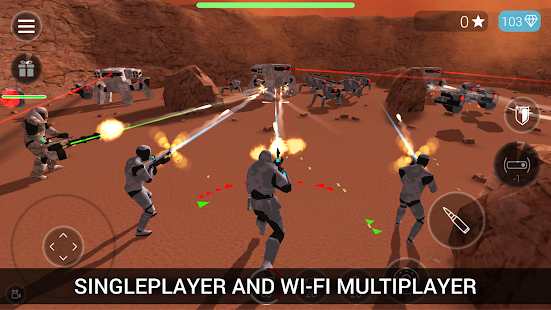 CyberSphere: SciFi Third Person Shooter Screenshot