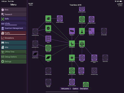 Screenshot of Idle Dyson Swarm