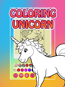 Unicorn Pony Coloring Book Apk 5