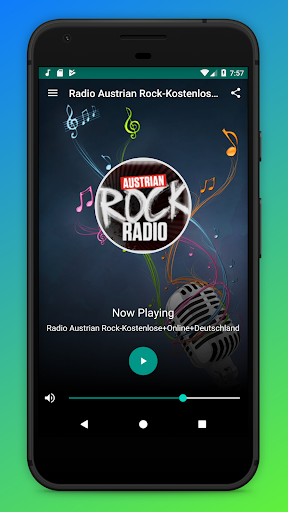 Android application Austrian Rock Radio Österreich screenshort