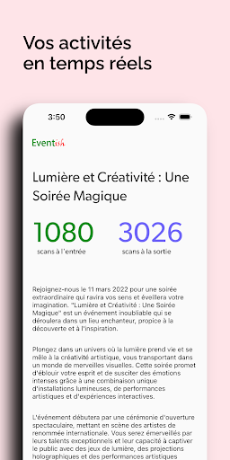 Eventish Organizer Screen 3