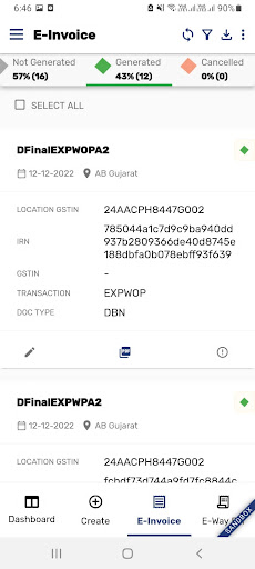 Cygnet IRP Screen 3