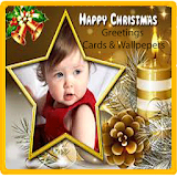 Christmas live greeting cards icon