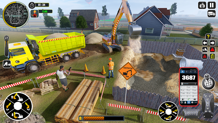 Excavator Truck Simulator Game - 3.7.2 - (Android)