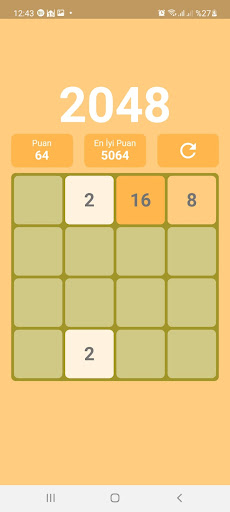 Android application 2048 Oyunu Türk Yapımı RamZey screenshort