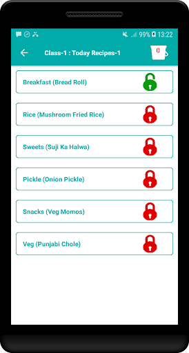 Cooking Recipes in 25 Days ekran görüntüsü