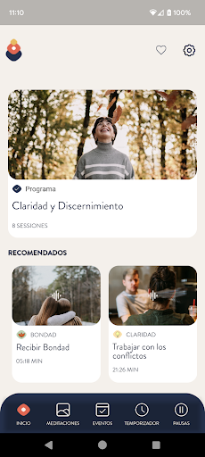 AtentaMente - Meditación Screenshot 1 - AppWisp.com