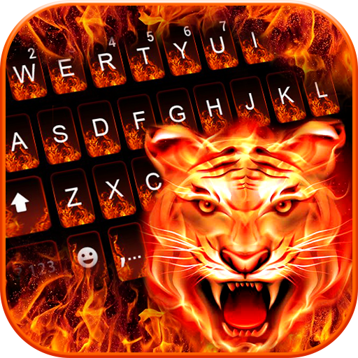 Cruel Tiger 3D Keyboard Theme logo