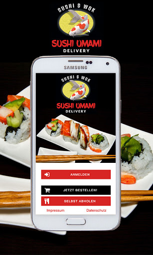 Android application Sushi Umami screenshort