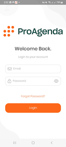 ProAgenda.com - Client Screen 2